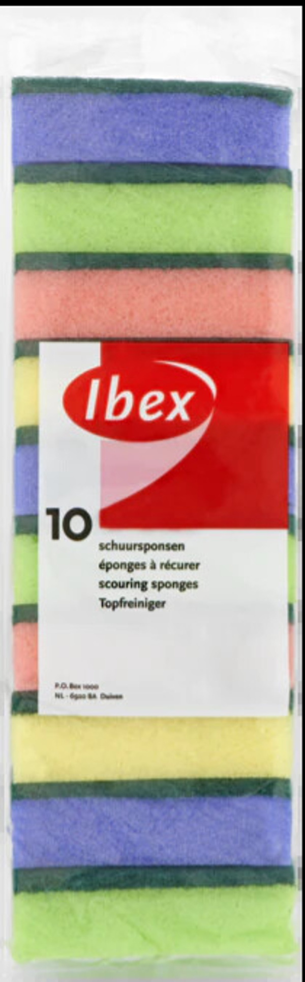 Ibex Schuursponsen 10 Stuks