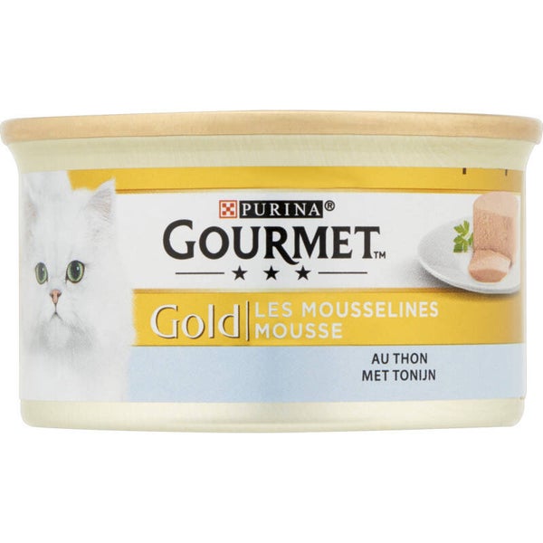 Gourmet Gold mousse o.a. tonijn kattenvoer nat