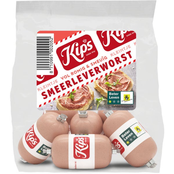 Kips Kleintje smeerleverworst