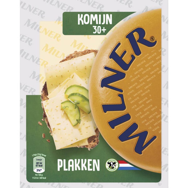 Milner Komijn kaas 30+ plakken