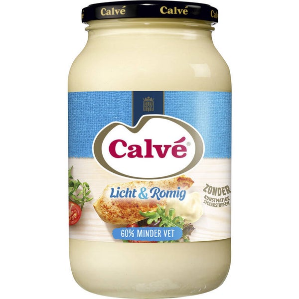 Calvé Saus pot mayonaise licht & romig