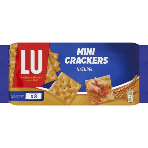 LU Mini crackers naturel