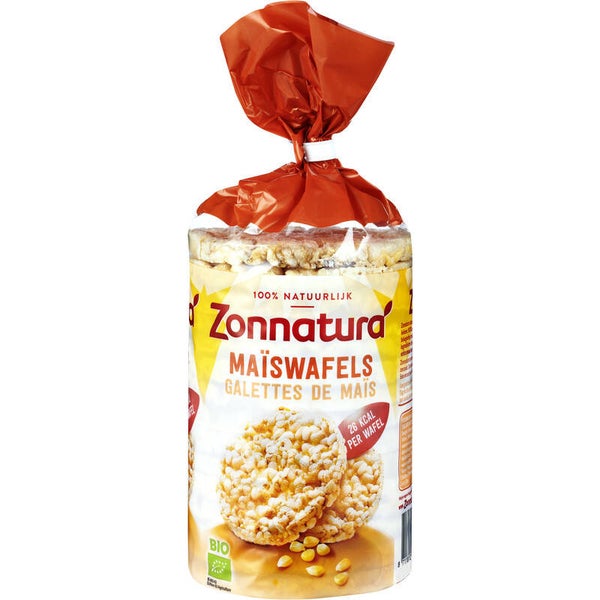 Zonnatura Maïswafels
