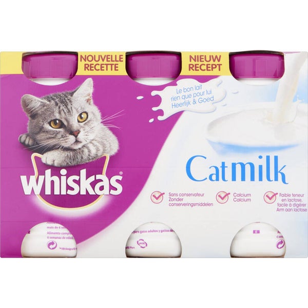 Whiskas Kattenmelk voordeelverpakking