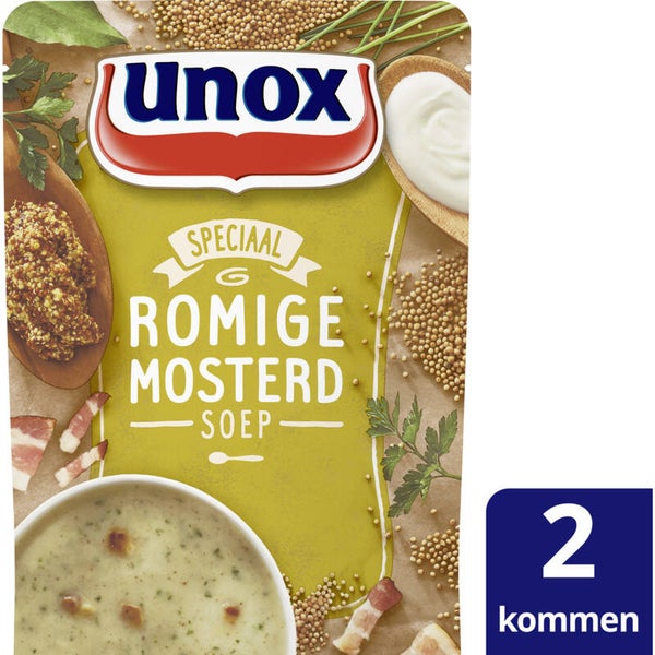 Unox Soep in zak mosterdsoep