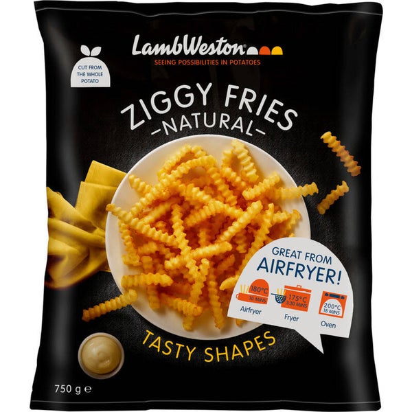 LambWeston Ziggy fries natural