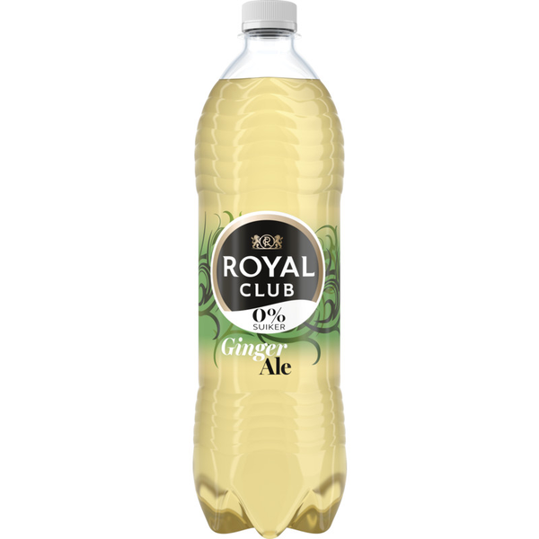 Royal Club Ginger ale 0% suiker fles