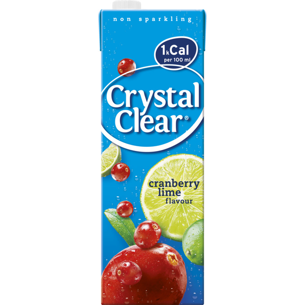 Crystal Clear Cranberry lime pak