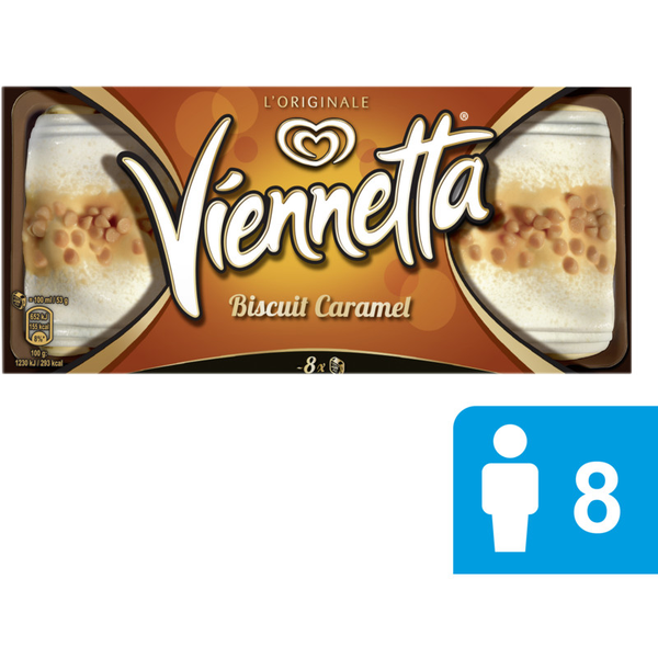 Viennetta IJs biscuit caramel