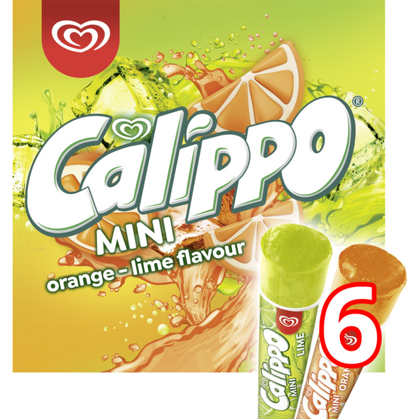 Ola Calippo mini's sinaasappel en limoen