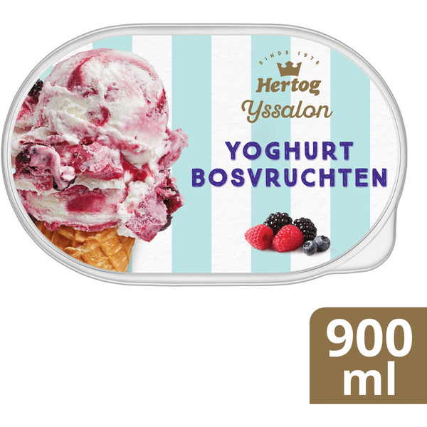 Hertog Ijssalon yoghurt bosvruchten