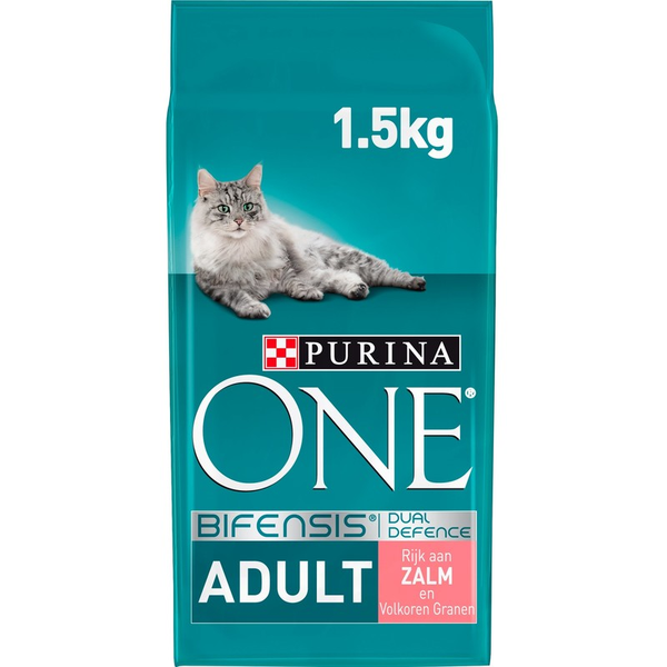 Purina ONE Bifensis adult zalm kattenvoer droog