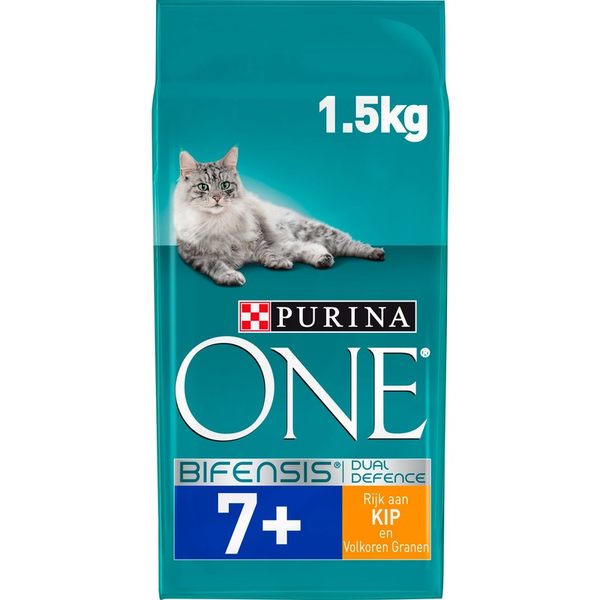 Purina ONE Bifensis senior 7+ kip kattenvoer droog