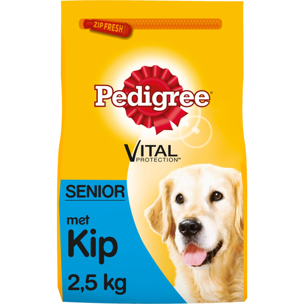 Pedigree Senior hondenbrokken kip