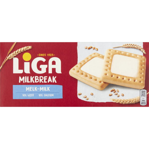 Liga Milkbreak koeken melk