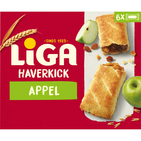 Liga Haverkick koekrepen appel