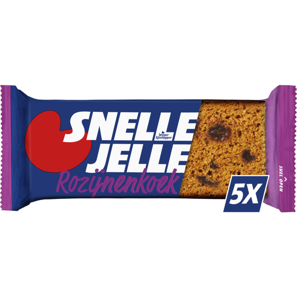Snelle Jelle Kruidkoek rozijn 5-pack