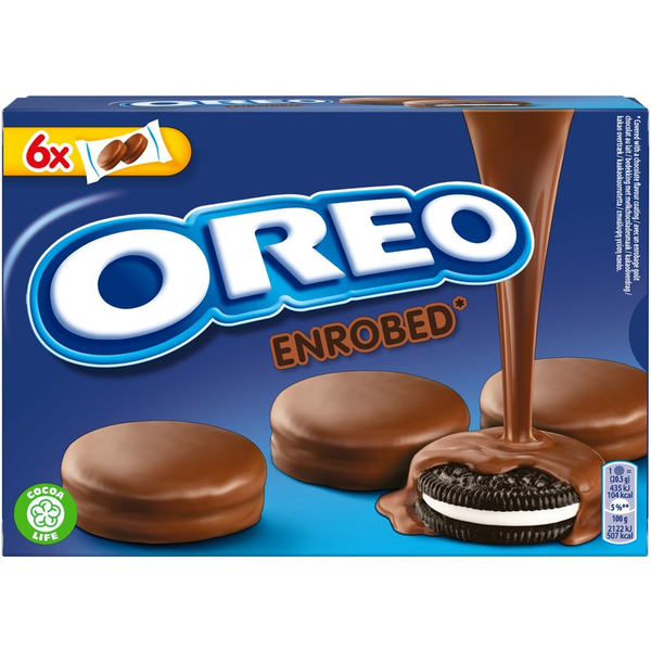 Oreo Koekjes omhuld met melkchocolade