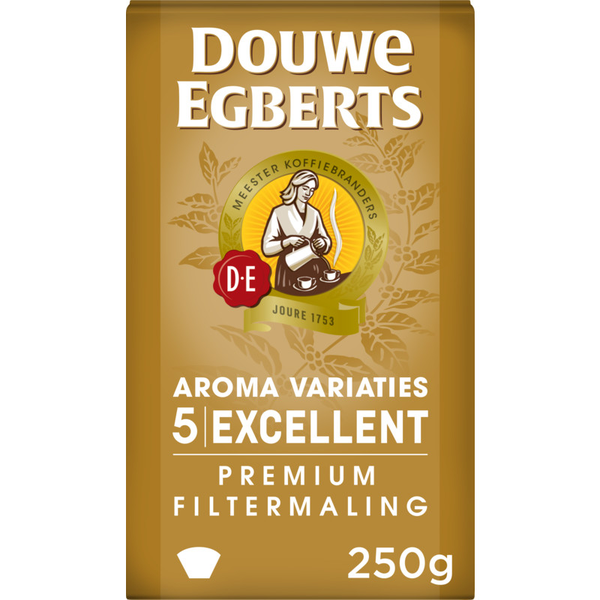 Douwe Egberts Aroma variaties excellent filtermaling