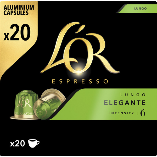 L'OR Espresso lungo elegante capsules