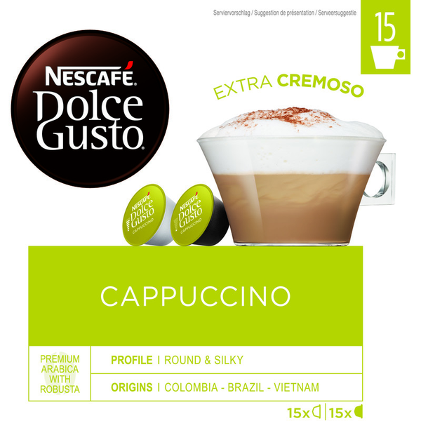 Nescafé Dolce Gusto Cappucino capsules