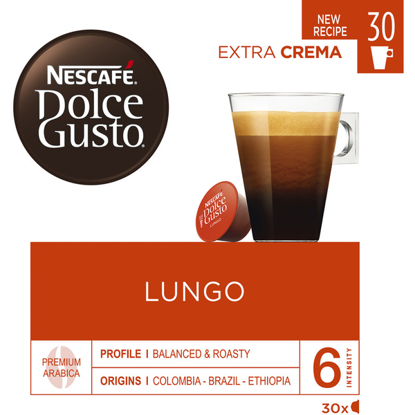 Nescafé Dolce Gusto Lungo capsules
