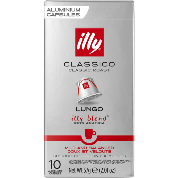 illy Classico lungo capsules