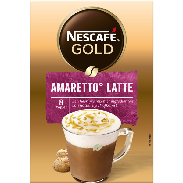 Nescafé Gold amaretto latte oploskoffie