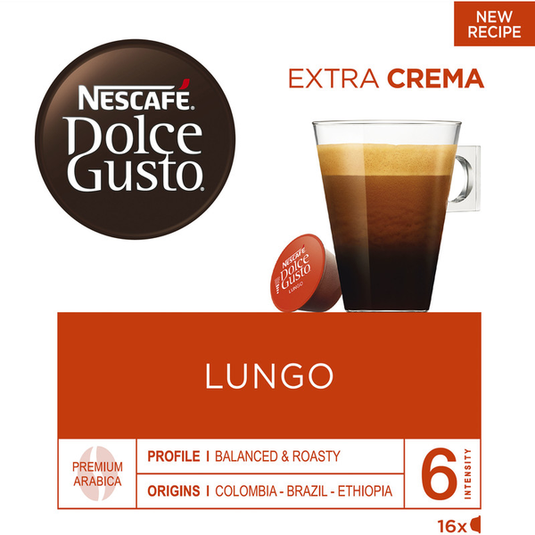 Nescafé Dolce Gusto Lungo capsules