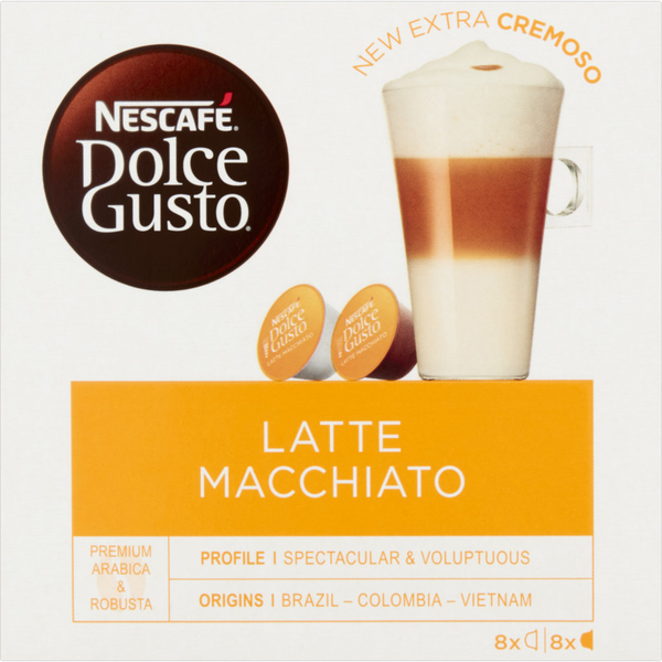 Nescafé Dolce Gusto Latte macchiato capsules