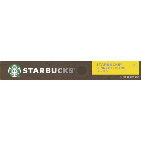 Starbucks Nespresso sunny day blend lungo capsules