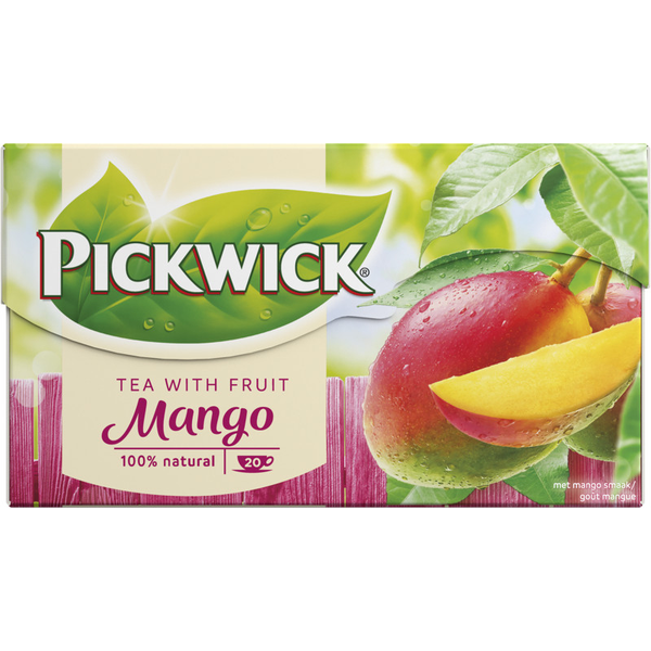 Pickwick Tea with fruit mango
