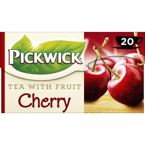 Pickwick Tea with fruit cherry