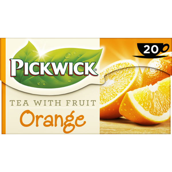 Pickwick Tea with fruit orange