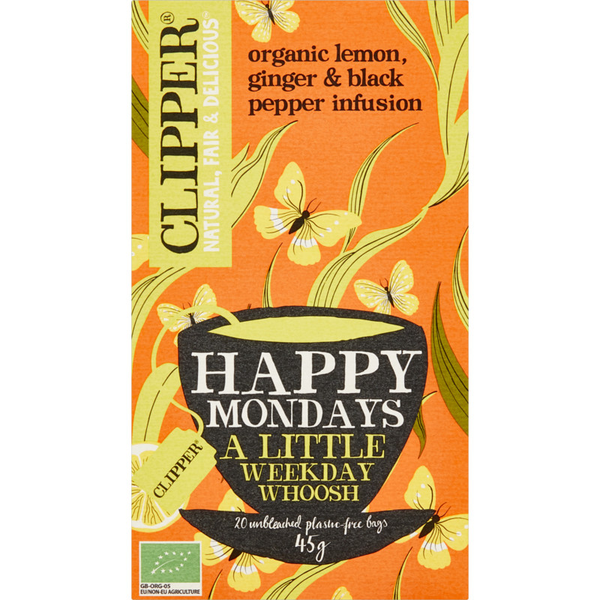 Clipper Organic happy mondays tea