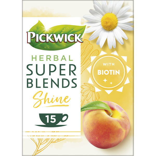 Pickwick Herbal super blends shine kruidenthee