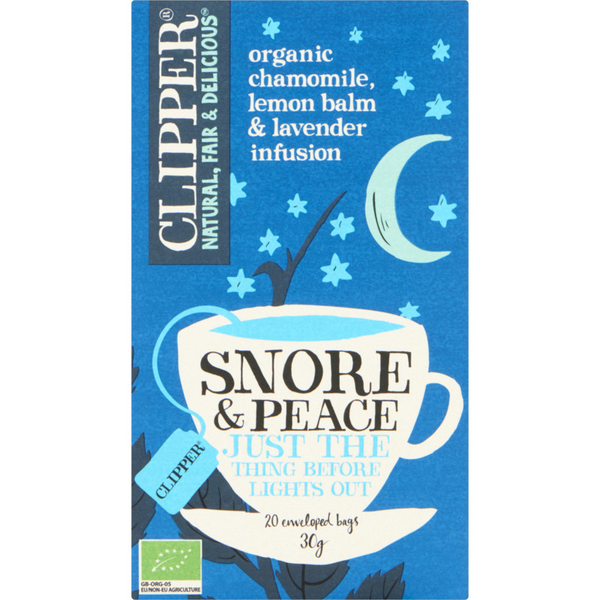 Clipper Organic snore & peace tea