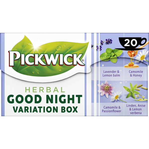 Pickwick Herbal good night variatiebox