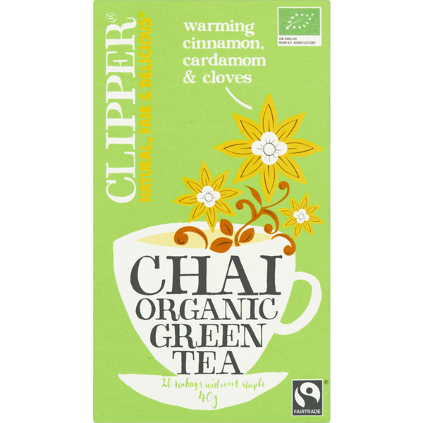 Clipper Organic green tea chai