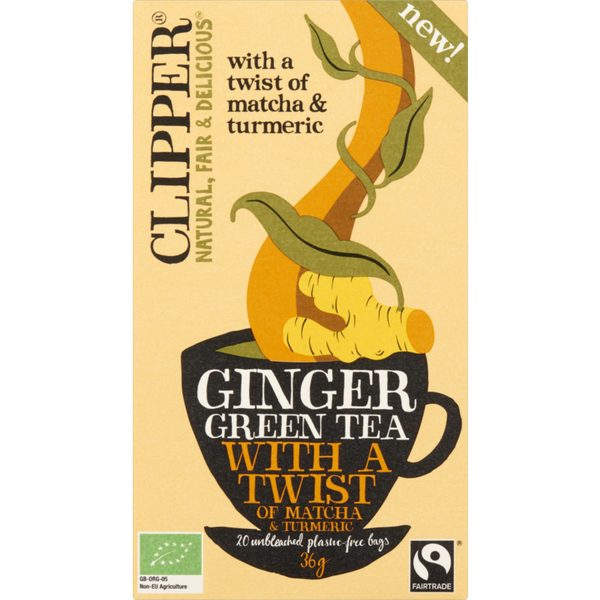 Clipper Ginger green tea