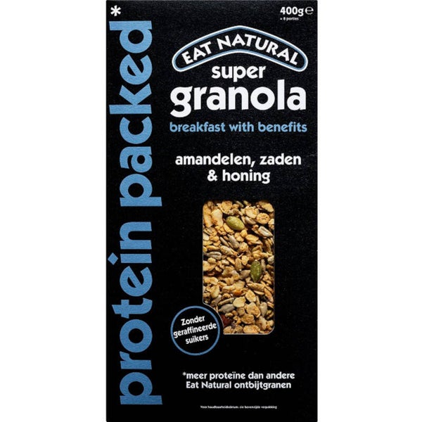 Eat Natural Super granola proteïn amandel-zaden