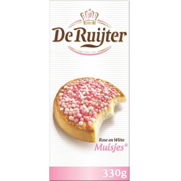 De Ruijter Roze en witte muisjes