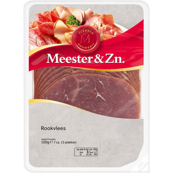Meester & Zn. Runderrookvlees