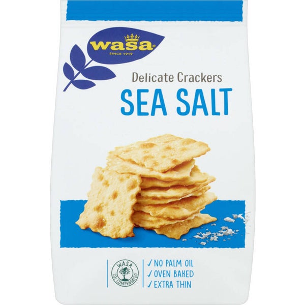 Wasa Delicate cracker seasalt