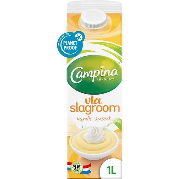 Campina Slagroomvla vanille