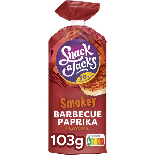 Snack a Jacks Smokey barbecue paprika