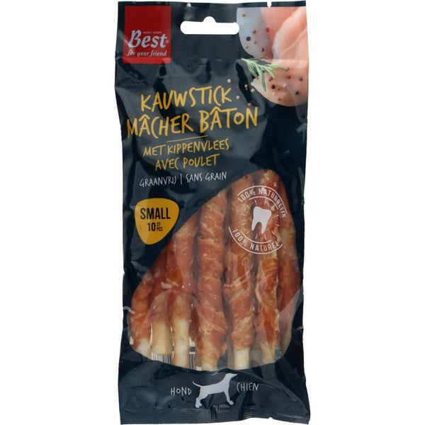 Best for your Friend Kauwstick mâcher bâton met kippenvlees