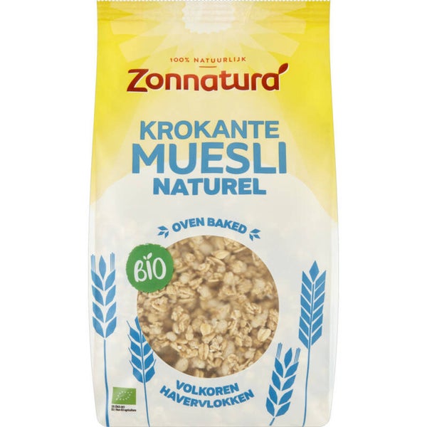 Zonnatura Krokante muesli naturel