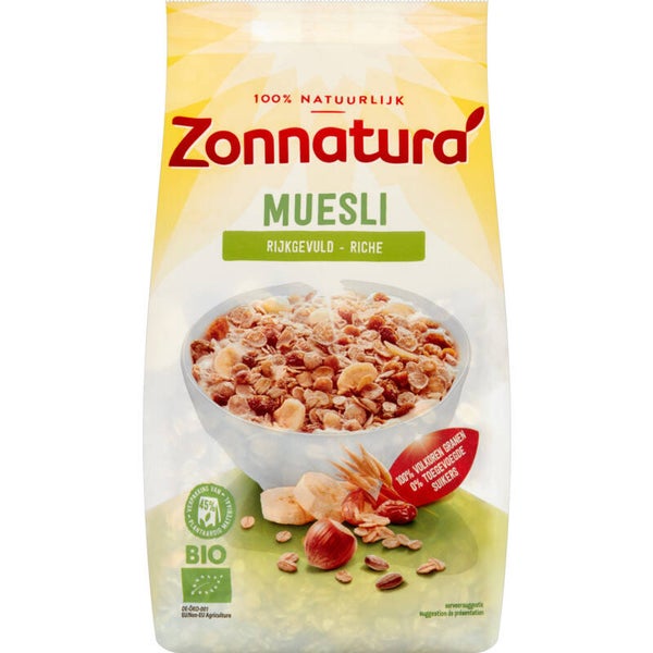 Zonnatura Muesli rijkgevuld