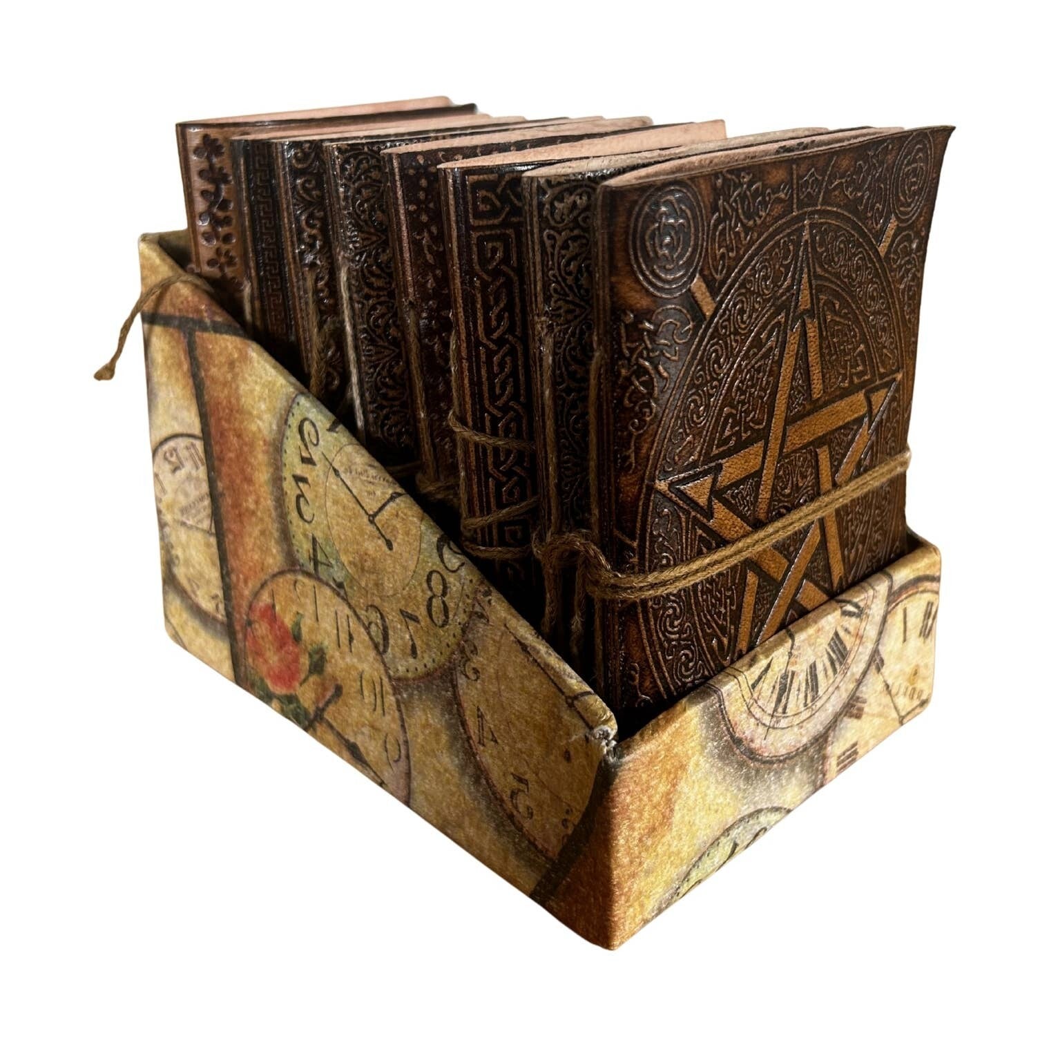 Carnet en cuir